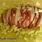 Friptura de porc cu mere coapte si sos de coacaze 012